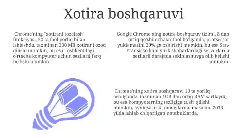 Google Crome brauzeri haqida tushuncha 3