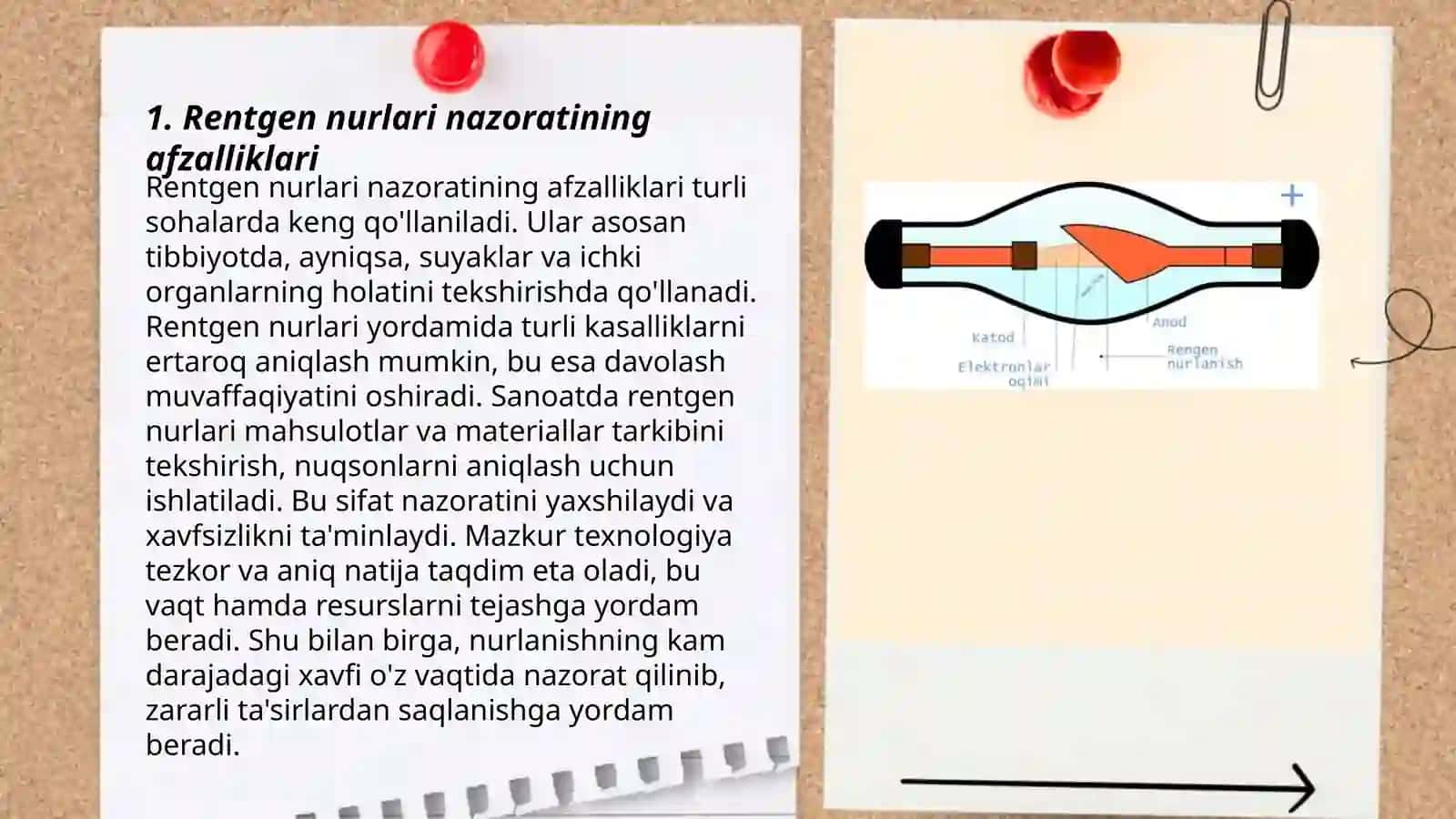 Rentgen va gamma nurlari nazorati afzalliklari va xususiyatlari 3