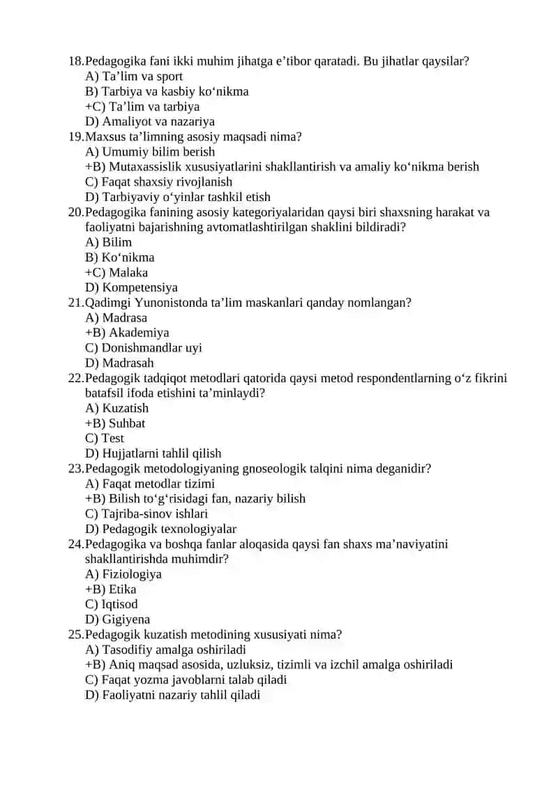 PEDAGOGIKA TEST 3