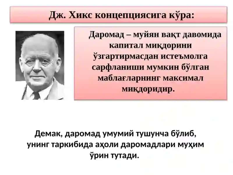 Даромадга кўра 3