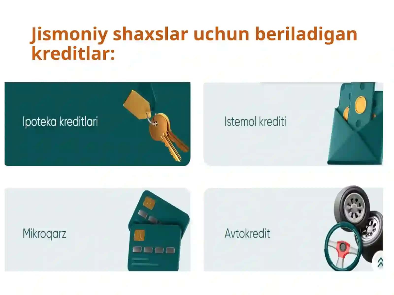 Jismoniy shaxslar uchun bank kreditlari va ularning klasifikatsiyalashishi 3