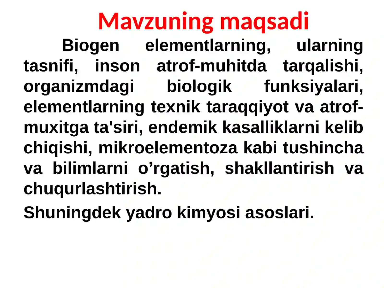 biogen elementlar 3