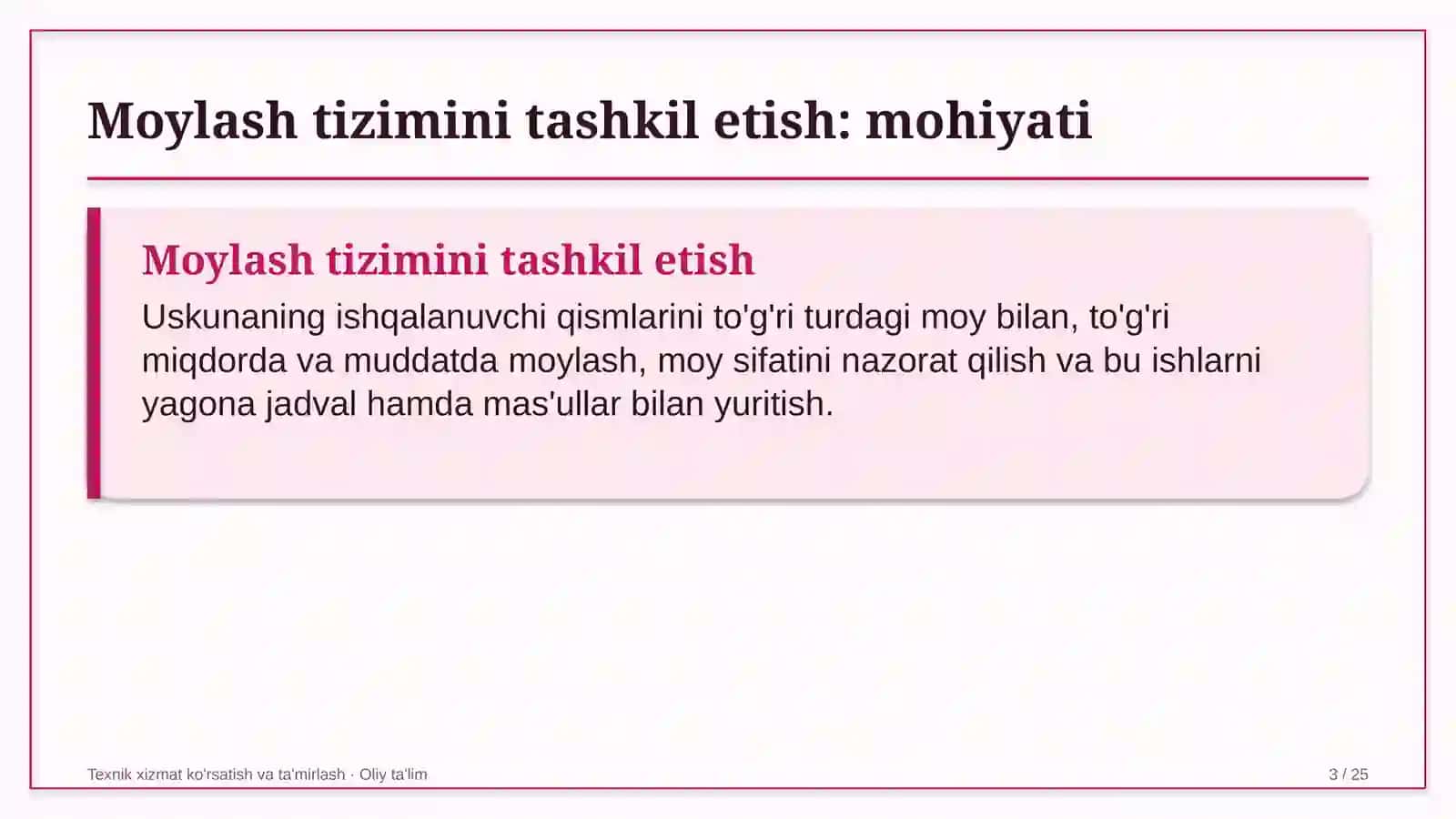 Hosting provayderlarida moylash tizimini tashkil etish 3