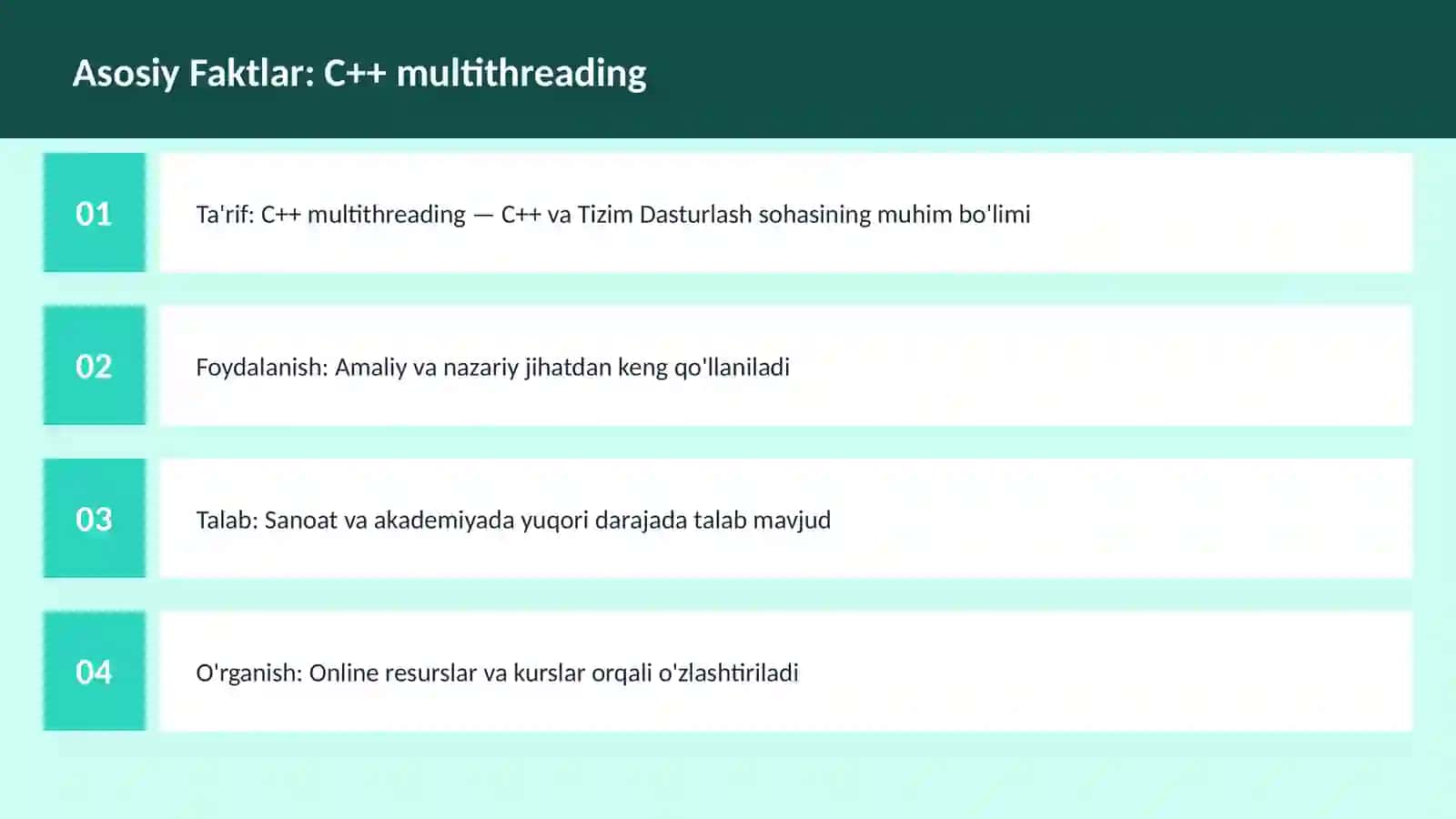 C++ multithreading 3