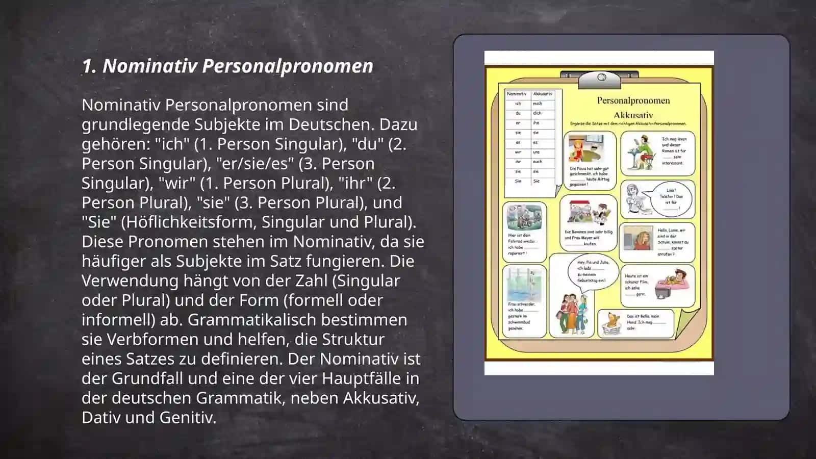 Personalpronomen 3