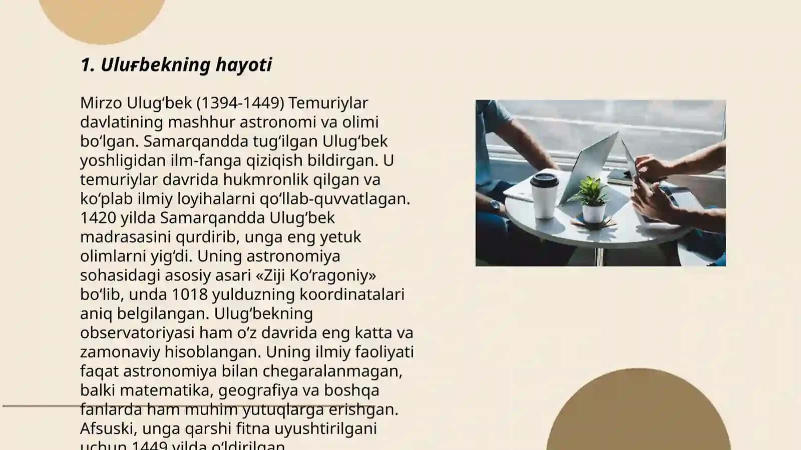 Uluғbekning hayoti 3