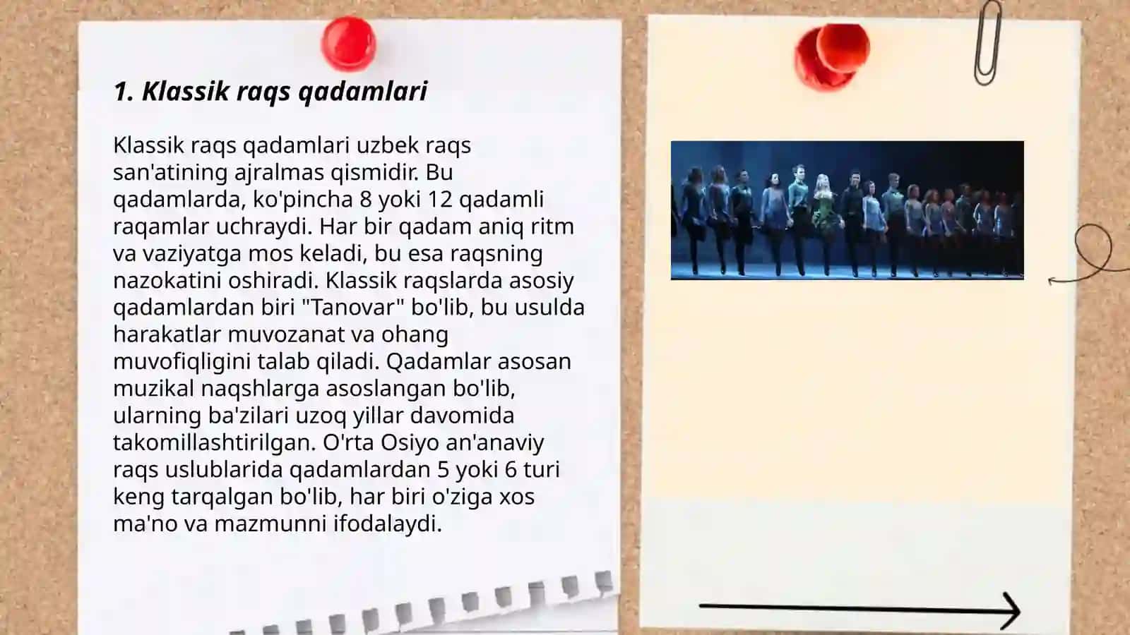 Klassik raqs qadamlari 3