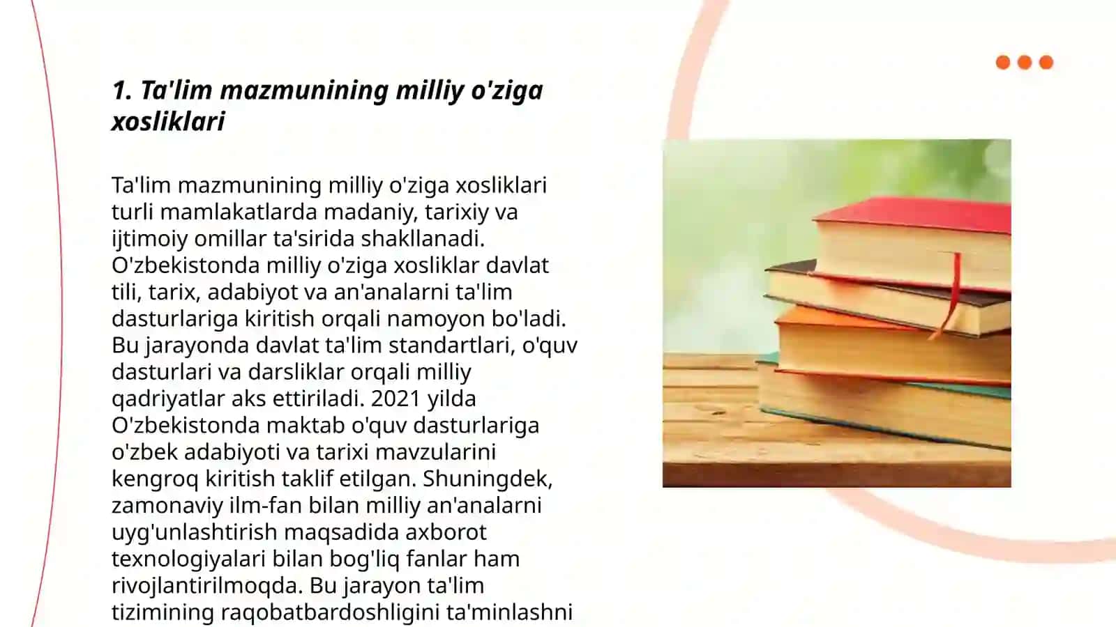 Ta’limning milliy yo’naltilganligi 3