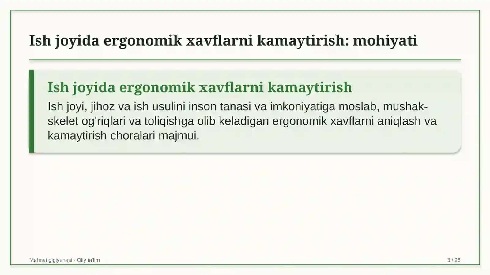 bolalar nashrlarida ish joyida ergonomik xavflarni kamaytirish choralari 9193 3