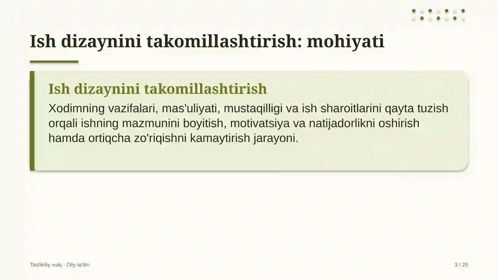 rangli metallurgiyada ish dizaynini takomillashtirish 2614 3