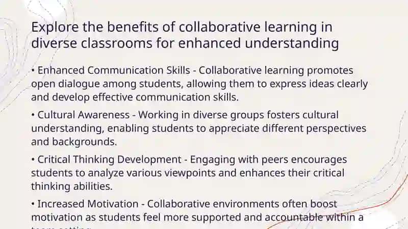 Different approaches to teaching and learning process 3
