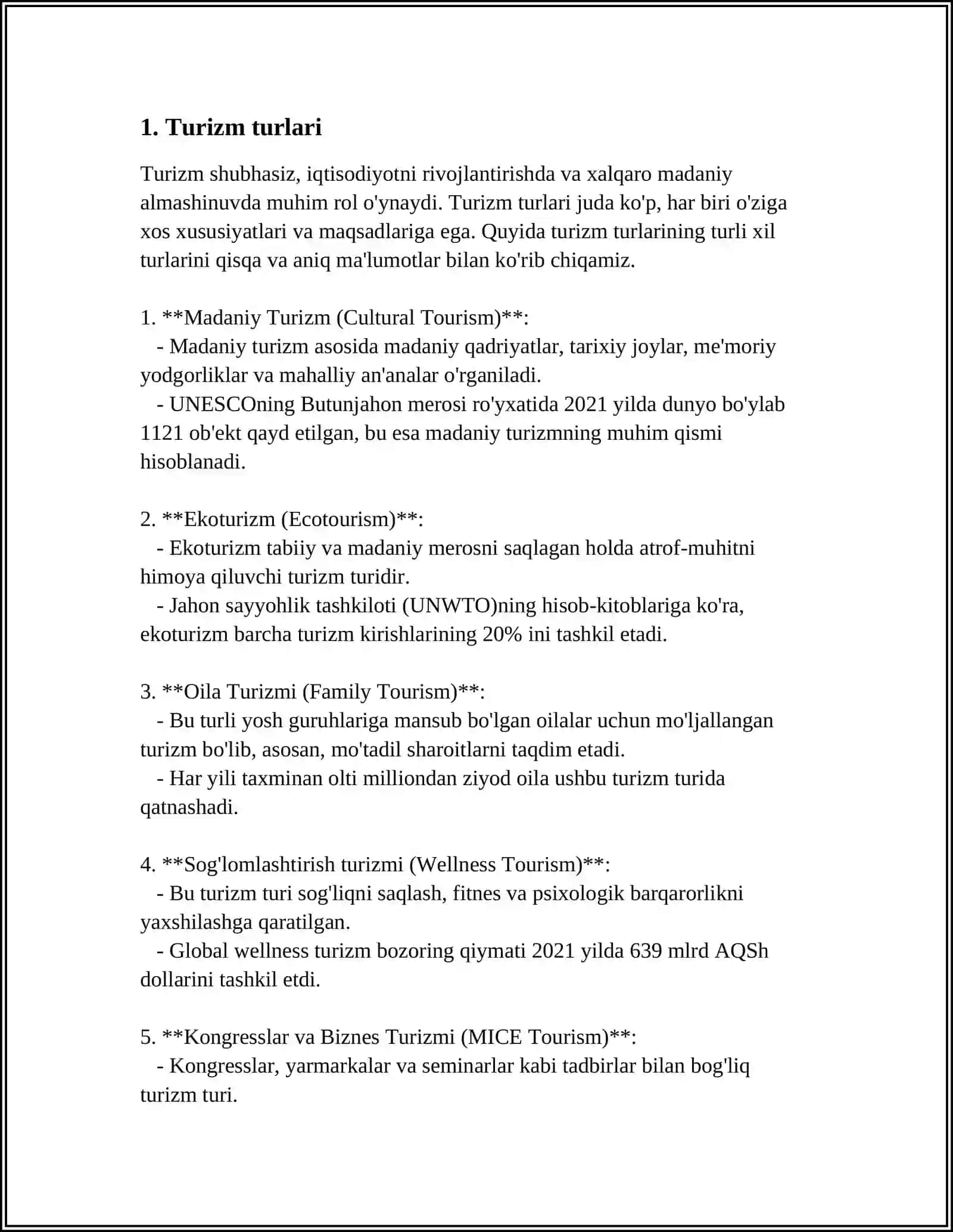 TURIZM 3