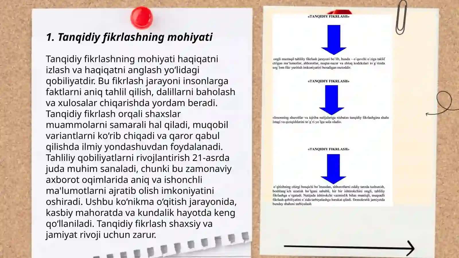 Tanqidiy o‘qish va samarali amalga oshirishomillari 3