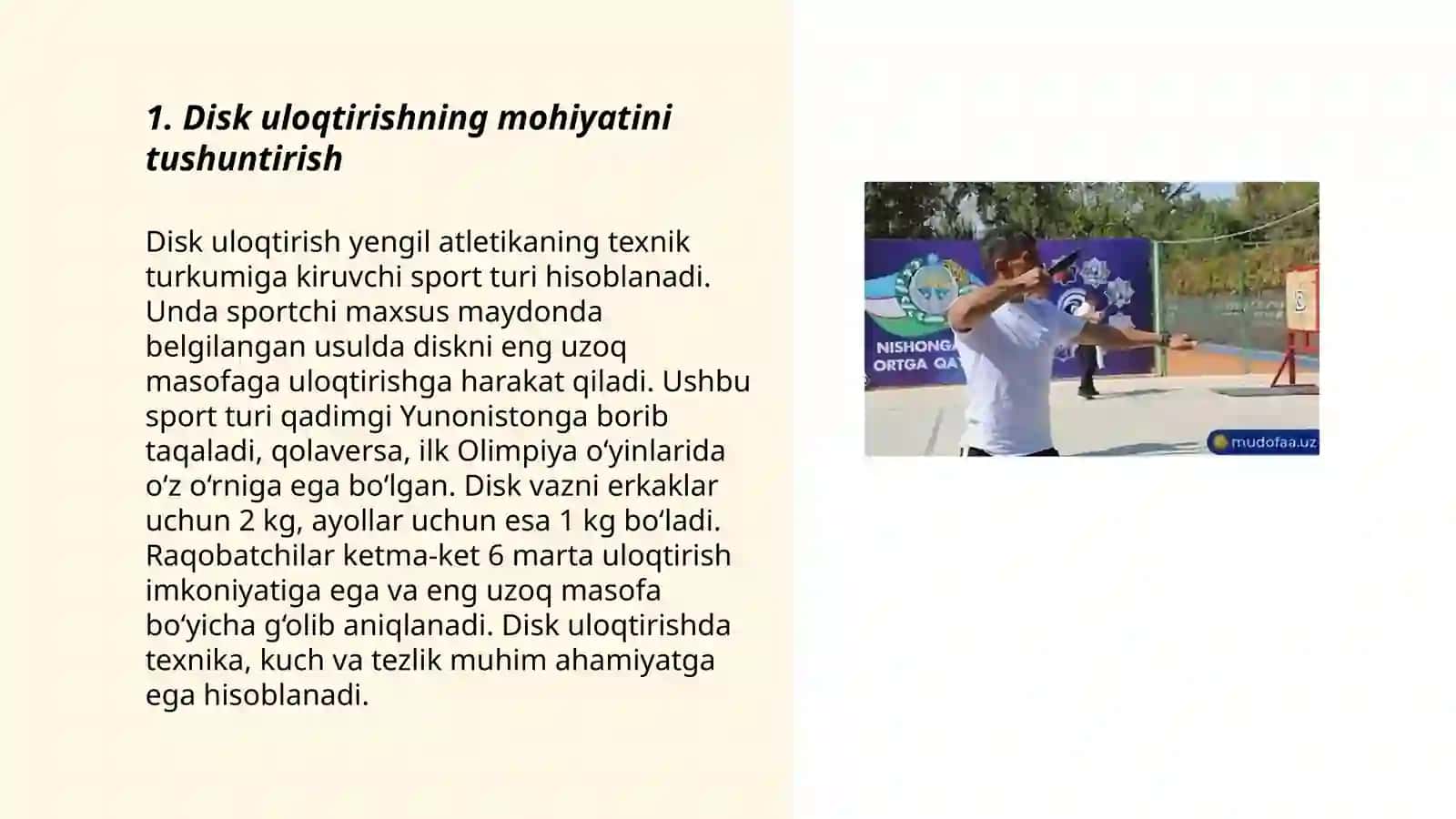 Disk uloqtirish texnikasini fazalarini o‘rgatish 3