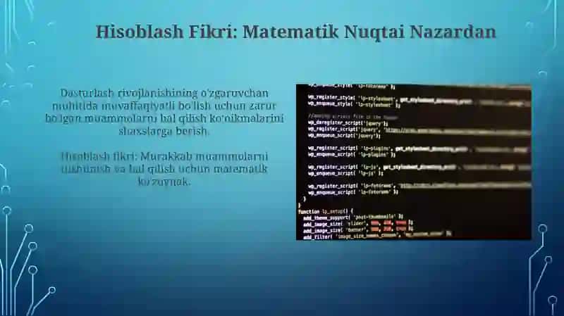 Dasturchi Asboblar To'plami 3
