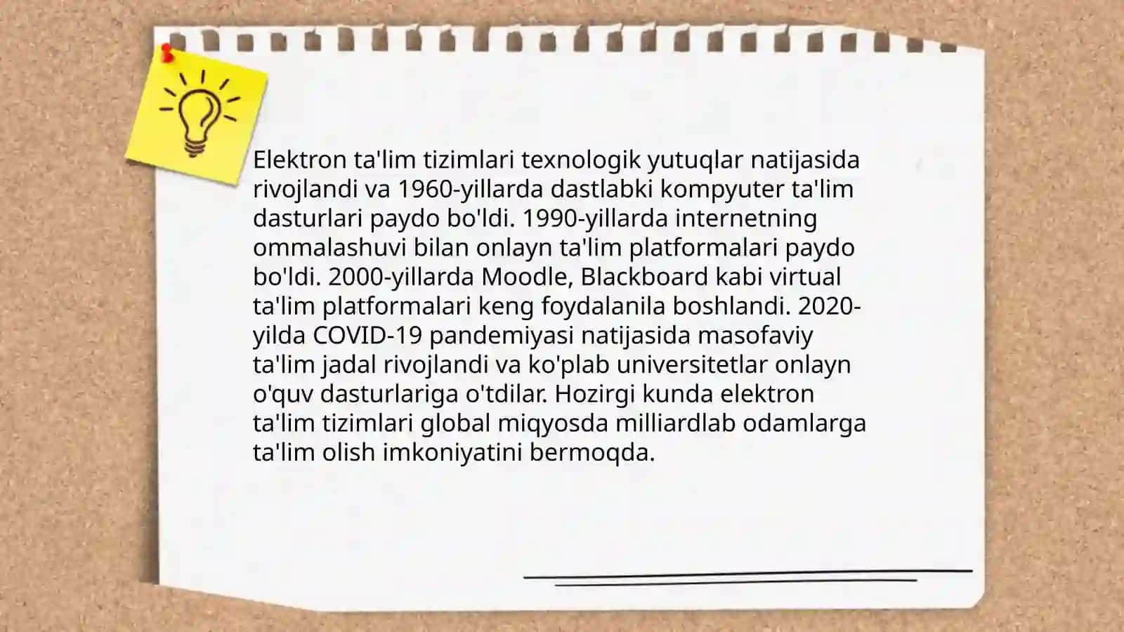 Elektron ta'lim tizimlari 3
