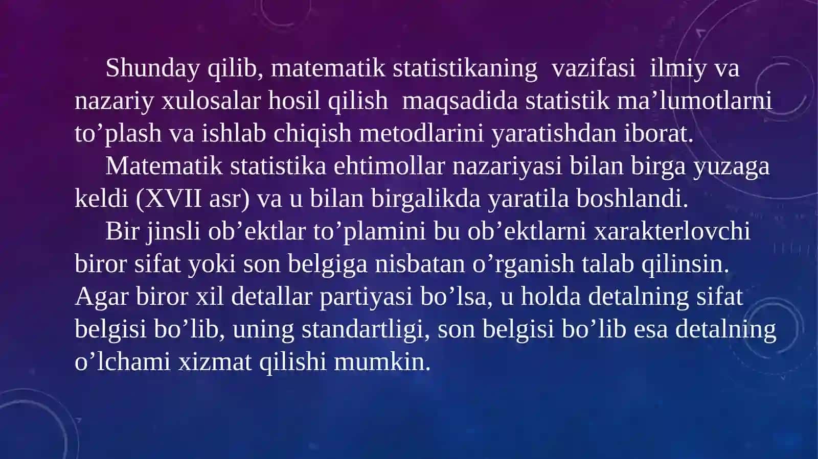 Matematik Statistika Elementlari 3