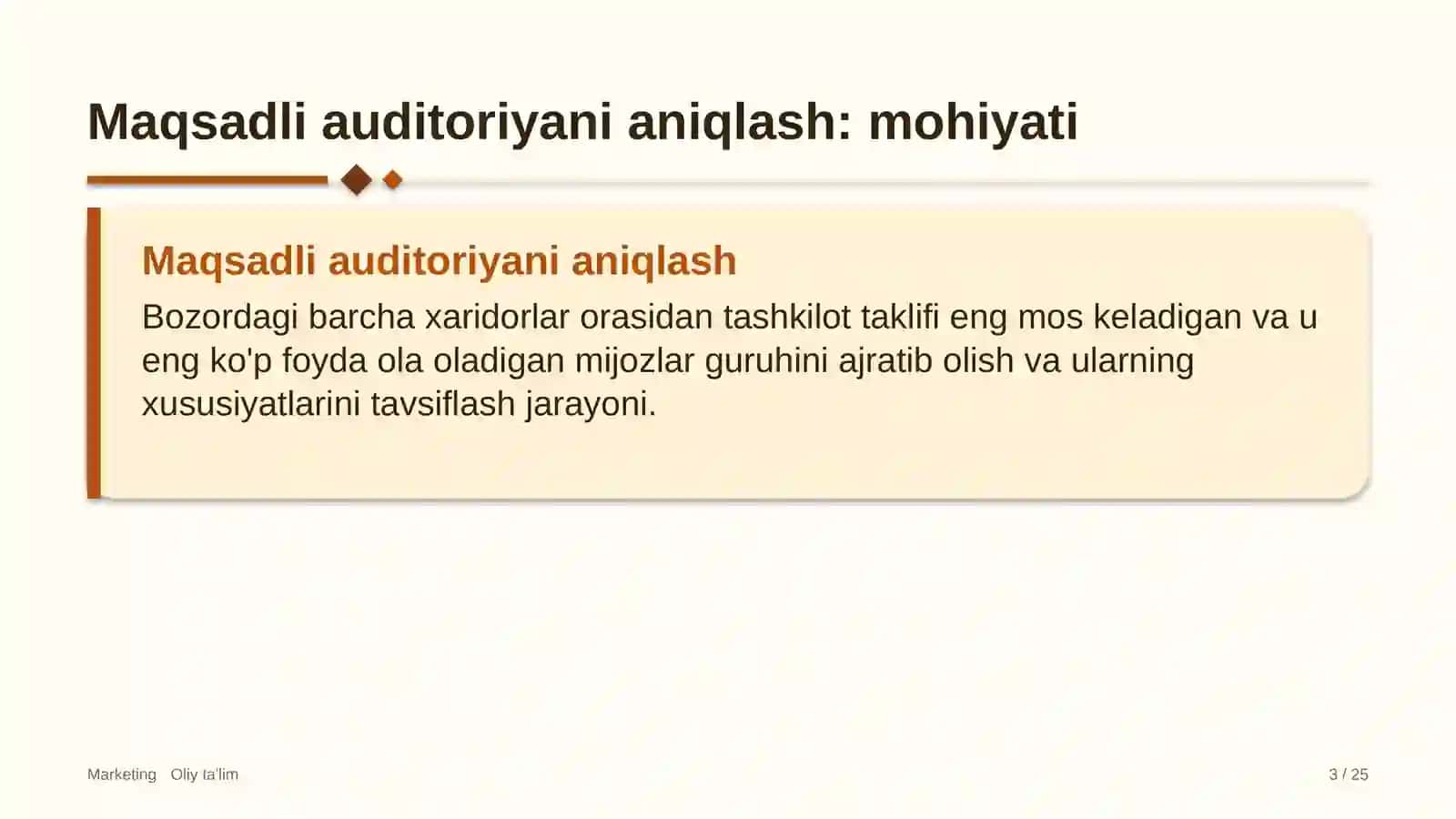 Kartoshkachilikda maqsadli auditoriyani aniqlash 3