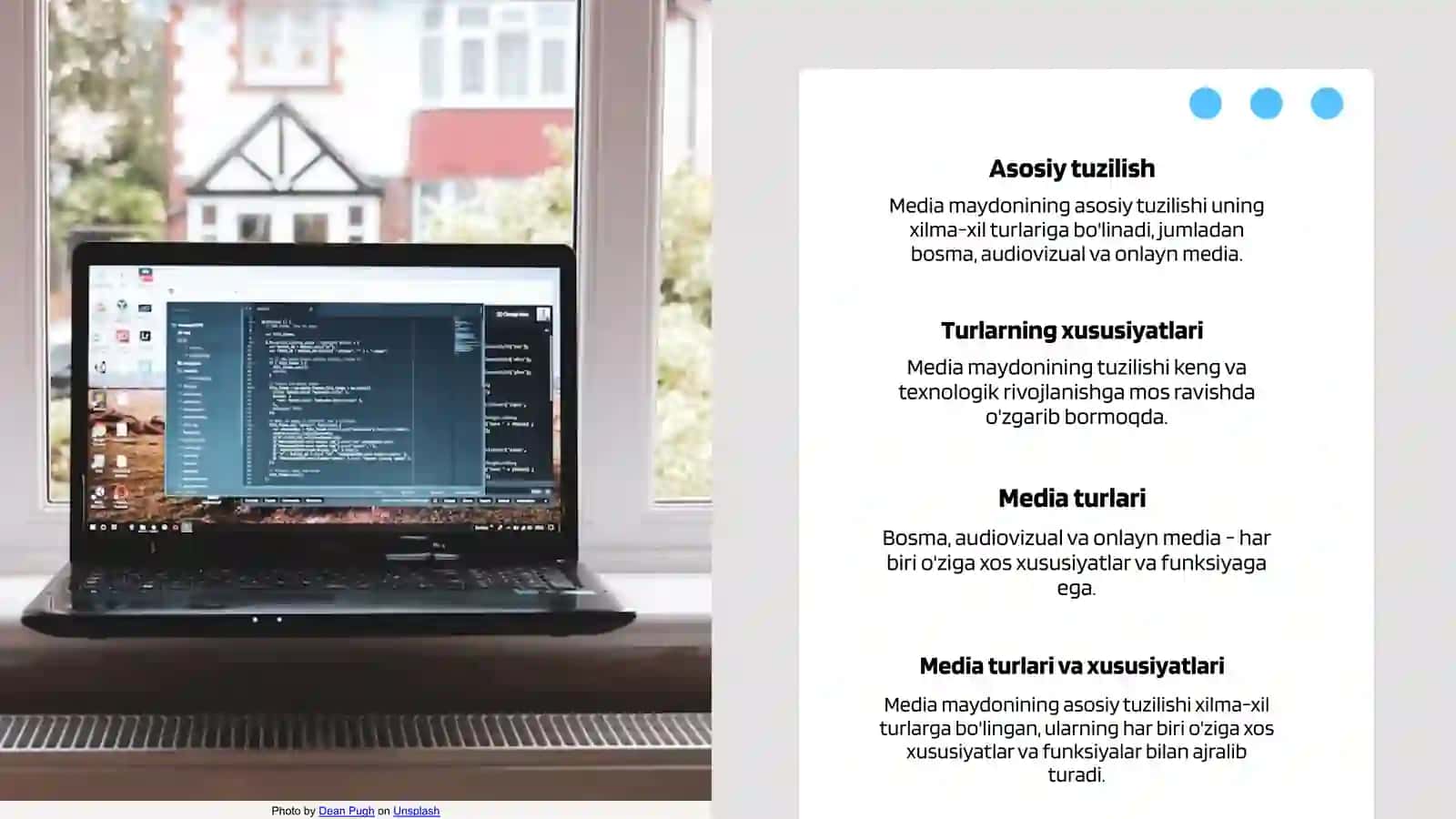 MEDIA MAYDON TUZILISHI VA INTERNET JURNALISTIKASIDA RAQOBAT MUHITI 3