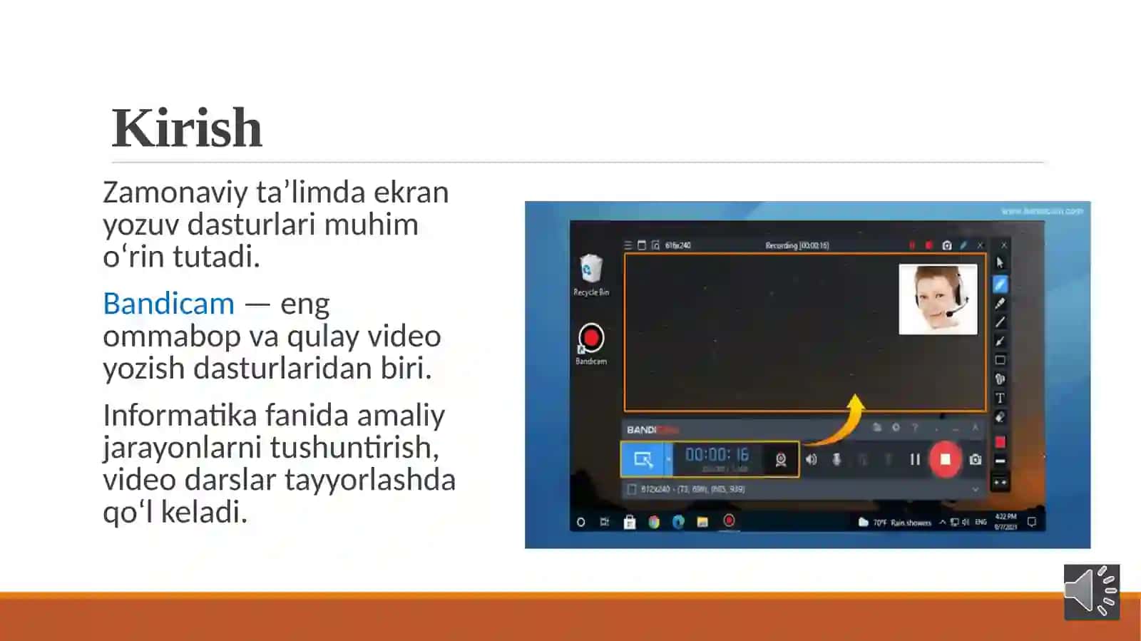 Bandicam dasturi 3
