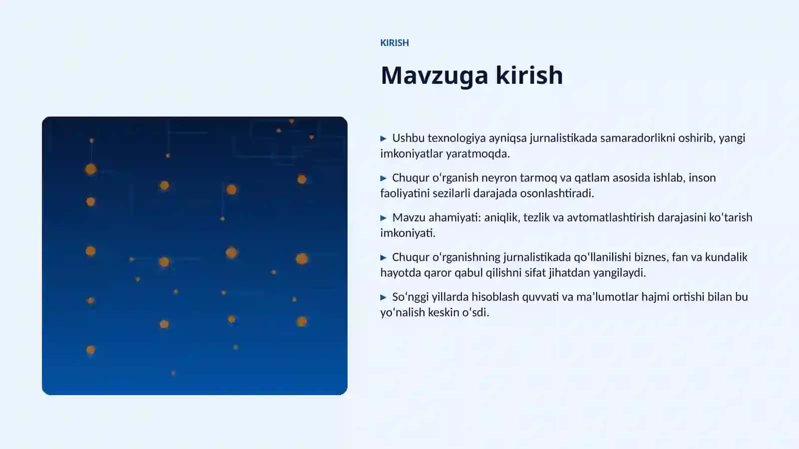 Sunʼiy intellekt • Professional taqdimot 3