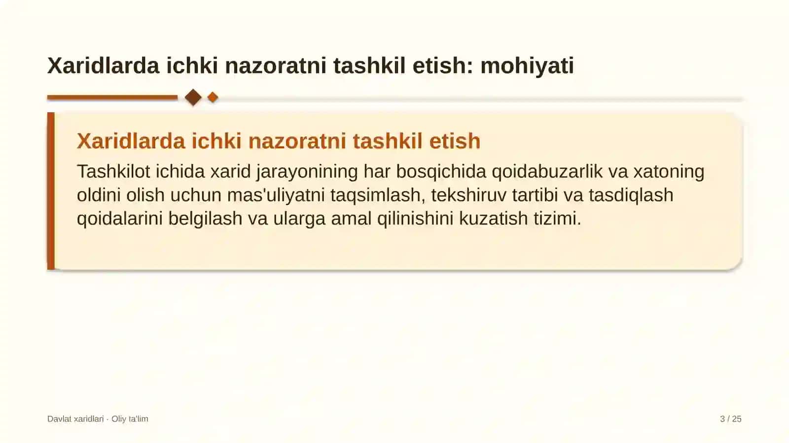 moda sanoatida xaridlarda ichki nazoratni tashkil etish 4453 3