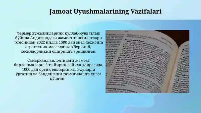 Jamoatchilik Uyushmalari 3