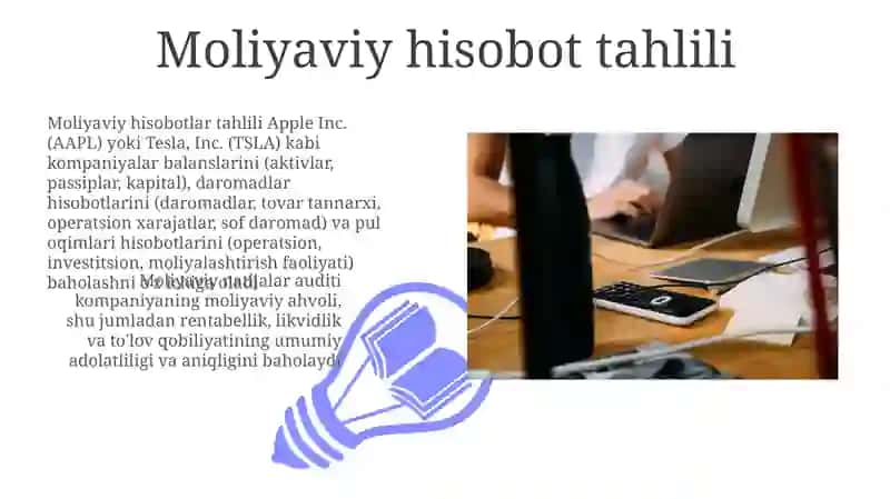 Moliyaviy hisobot tahlili 3