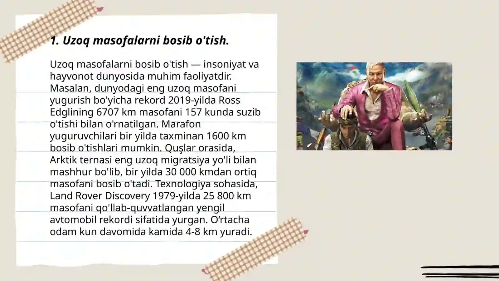 Going far 3