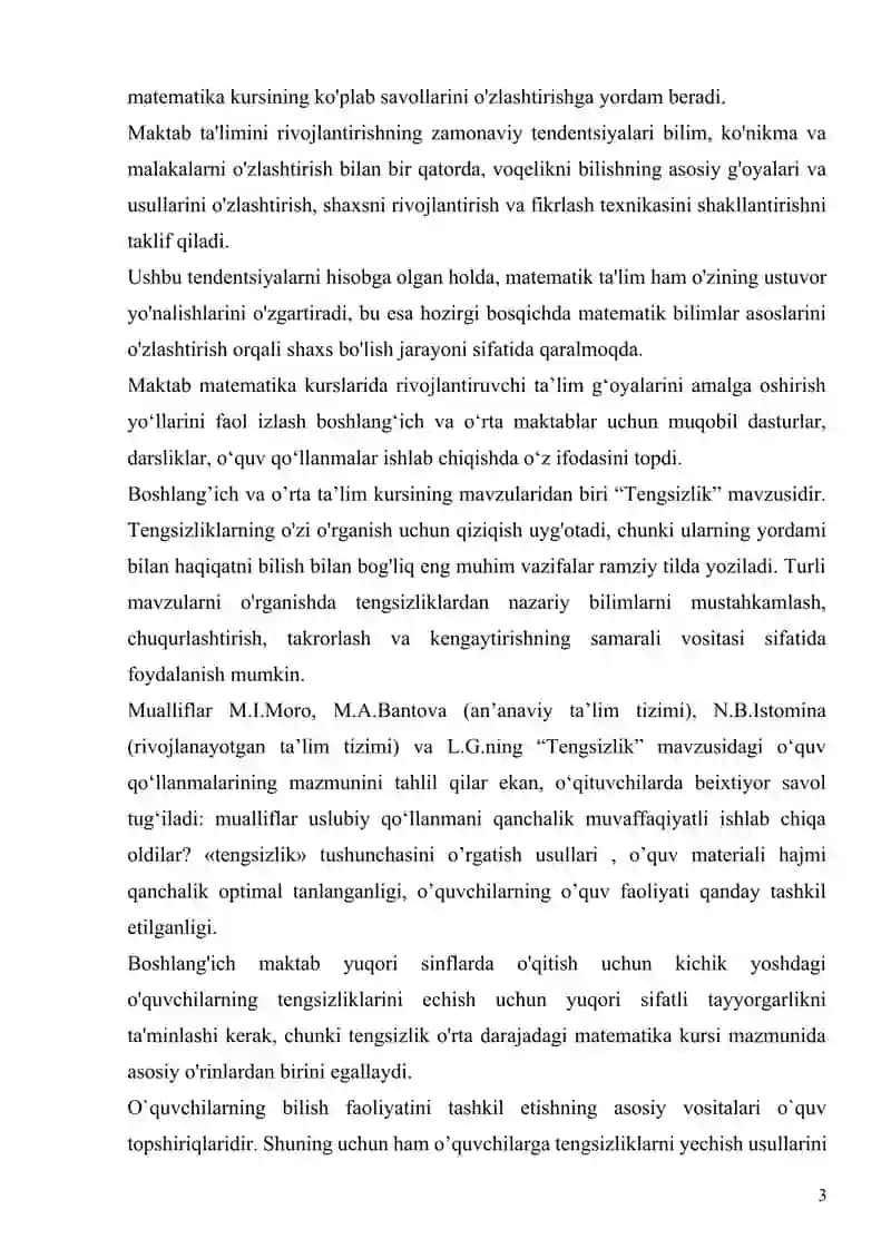 tenglik, tengsizlik 3