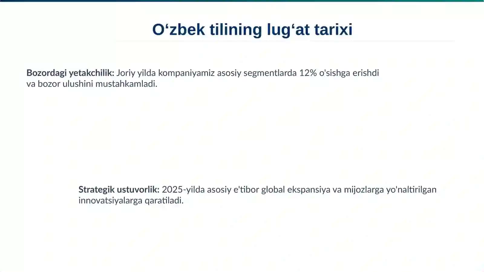 Oʻzbek tili lugʻat boyligi 3