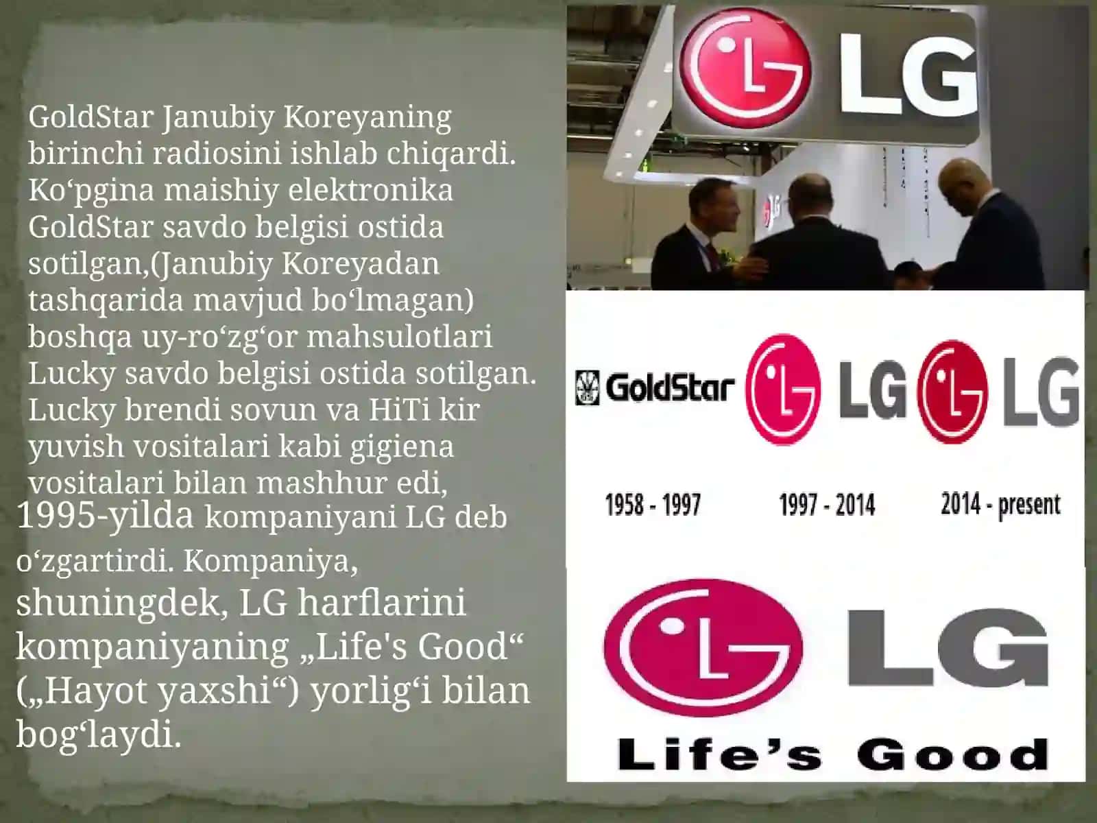 LGning yaratilishi tarixi 3