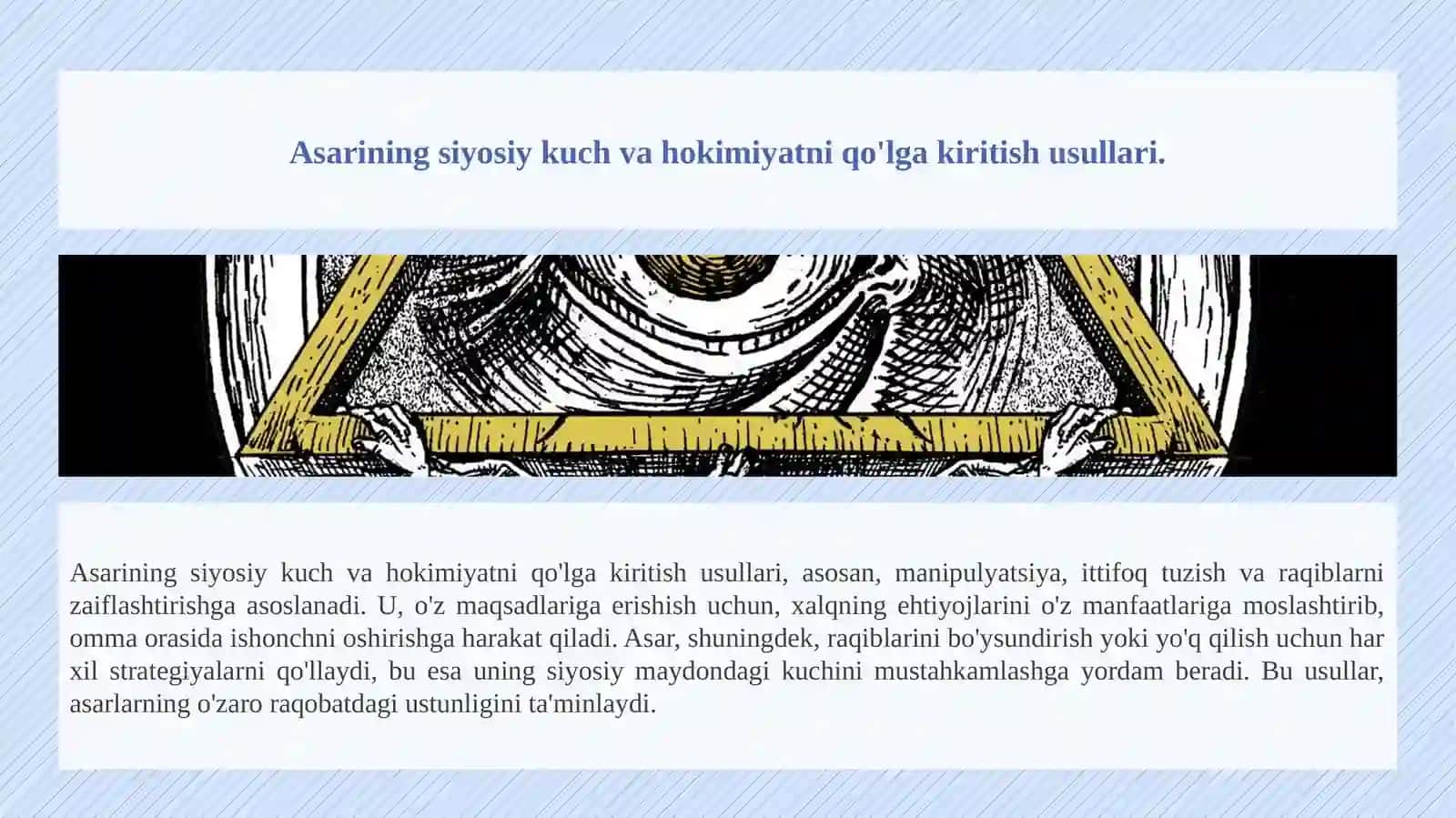Makiavellining "Hukmdor" Asari 3