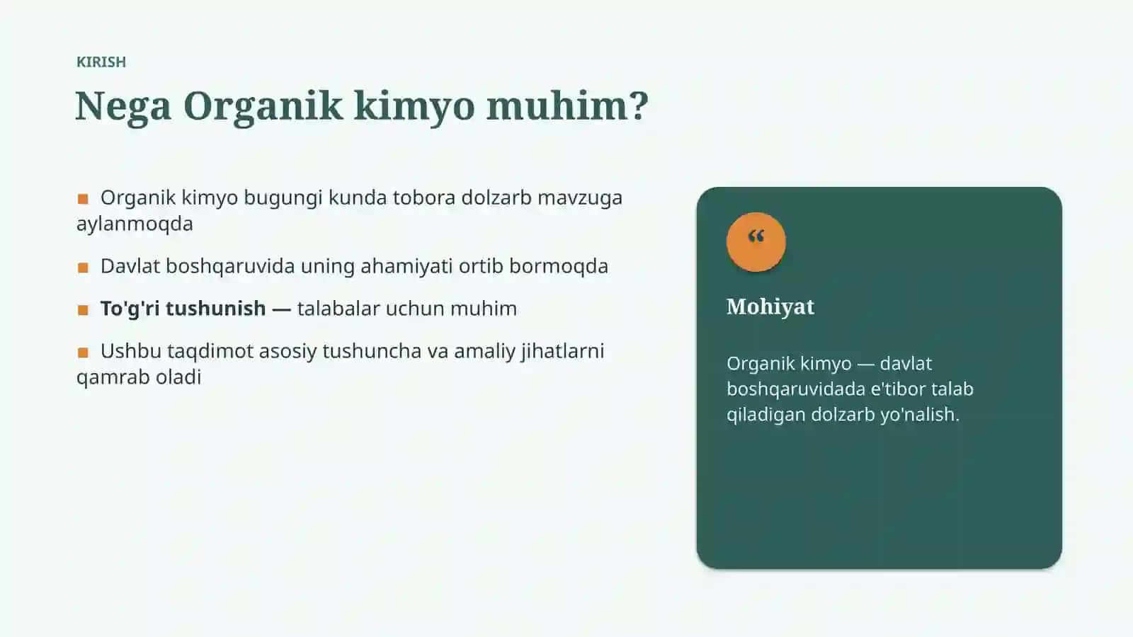 Organik kimyo 3
