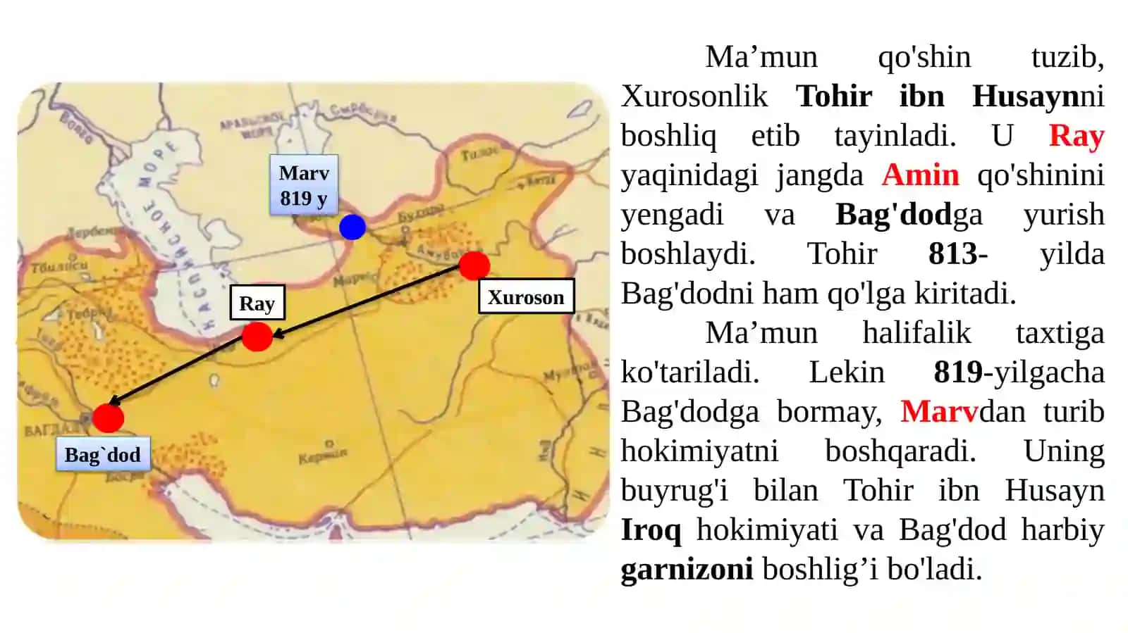 IX-XII asrlarda o`zbek davlatchiligi 3