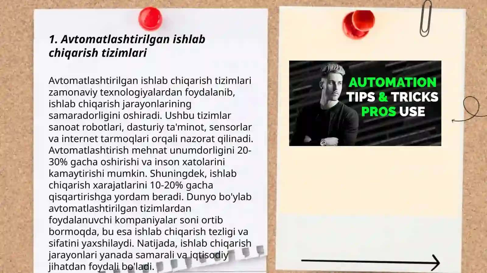 Avtomatlashtirilgan ishlab chiqarish tizimlari 3