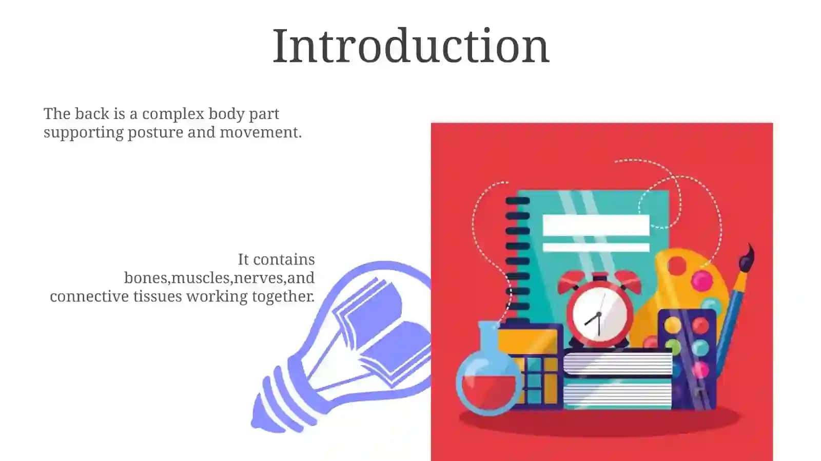 Presentation on the Back 3