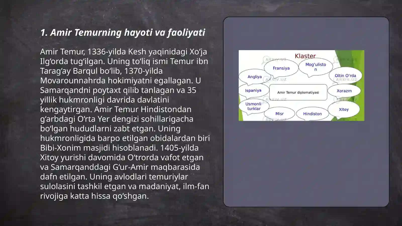 Amir Temur buyuk davlat arbobi 3