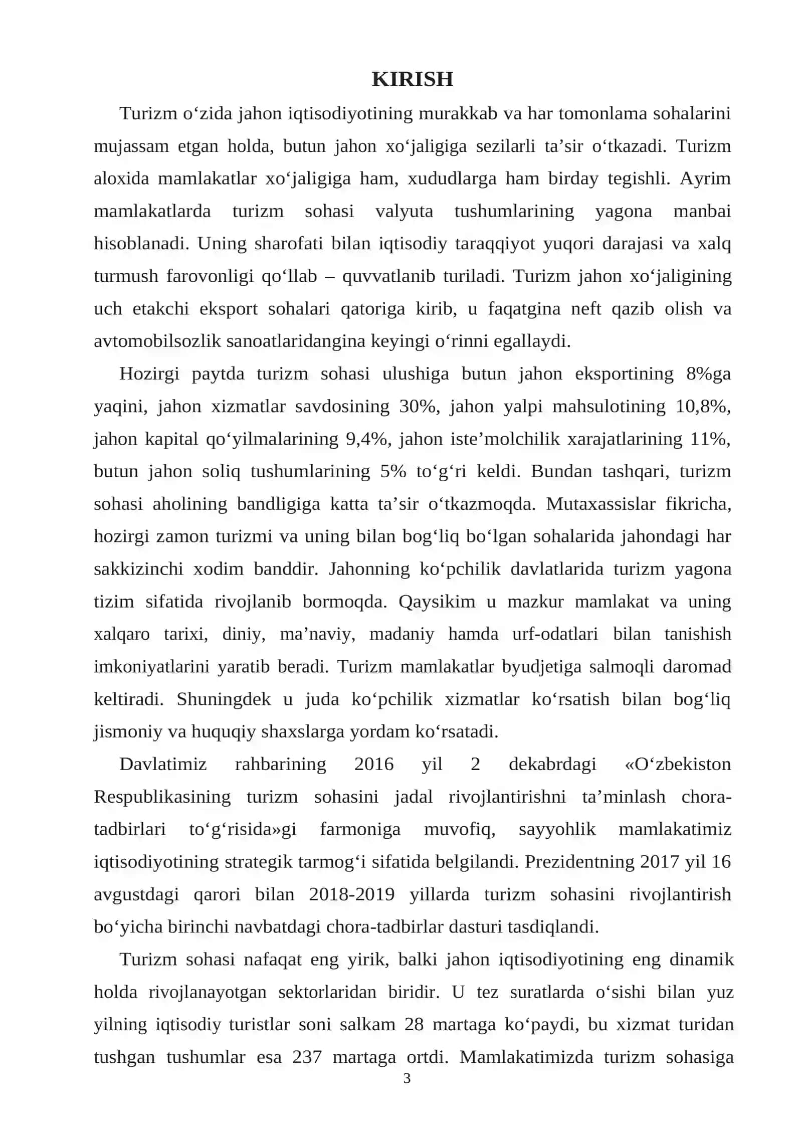 Turizmda transport xizmatlari 3