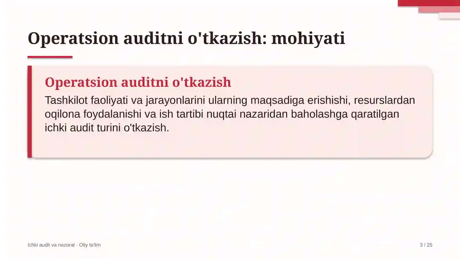 Fermer xo'jaliklarida operatsion auditni o'tkazish 3