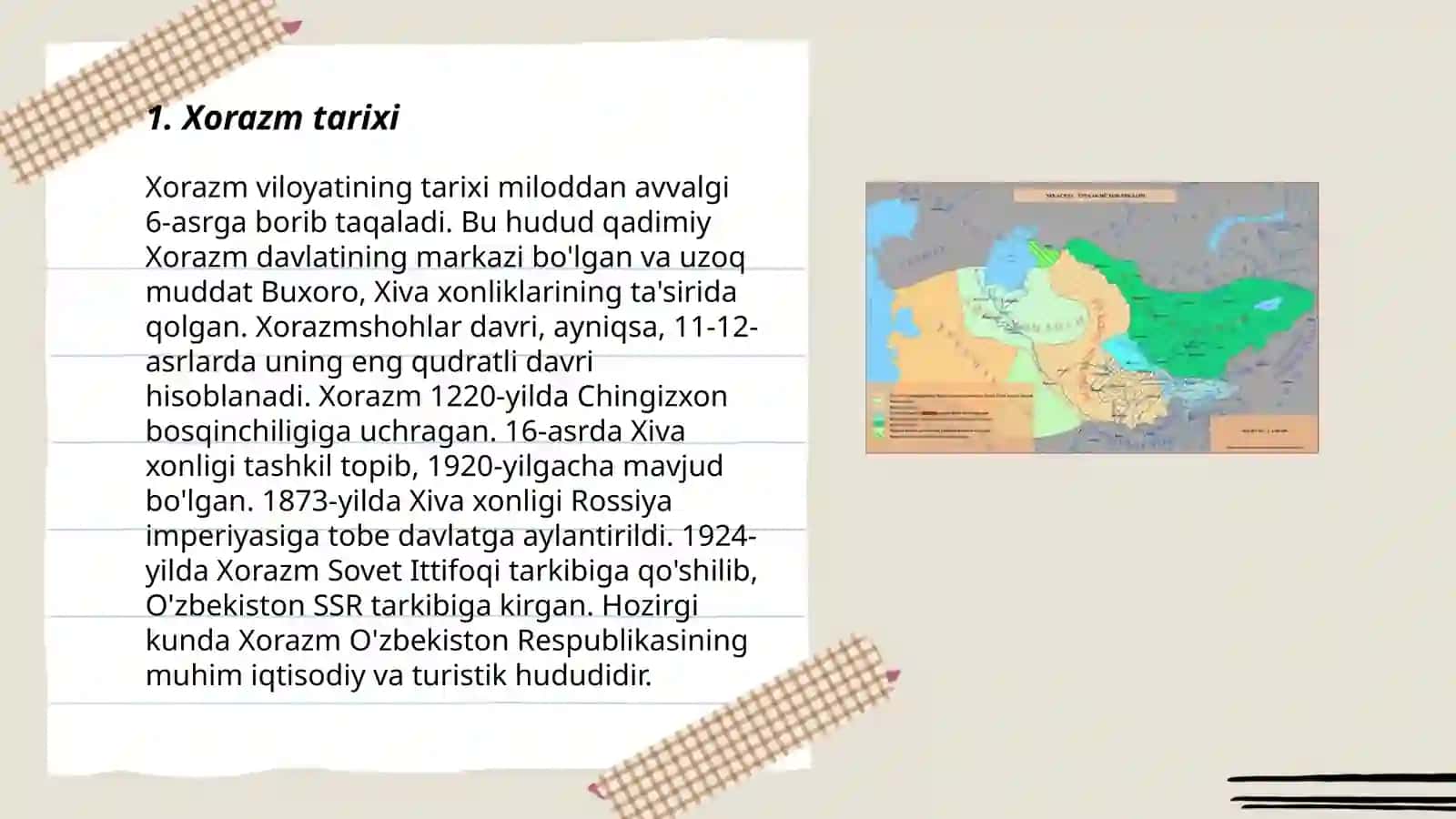 Xorazm haqida malumotlar 3