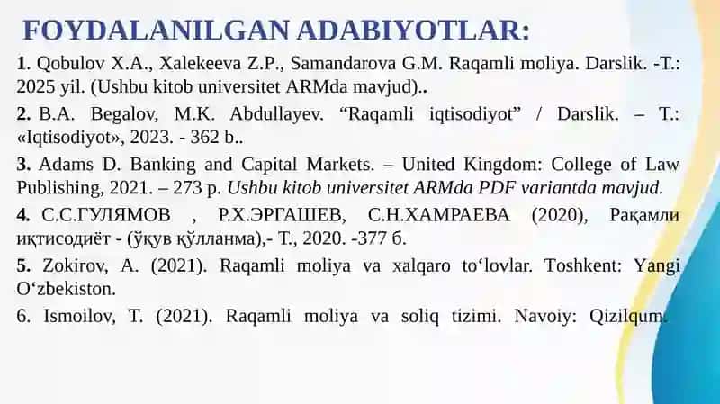 Raqamli moliya 3