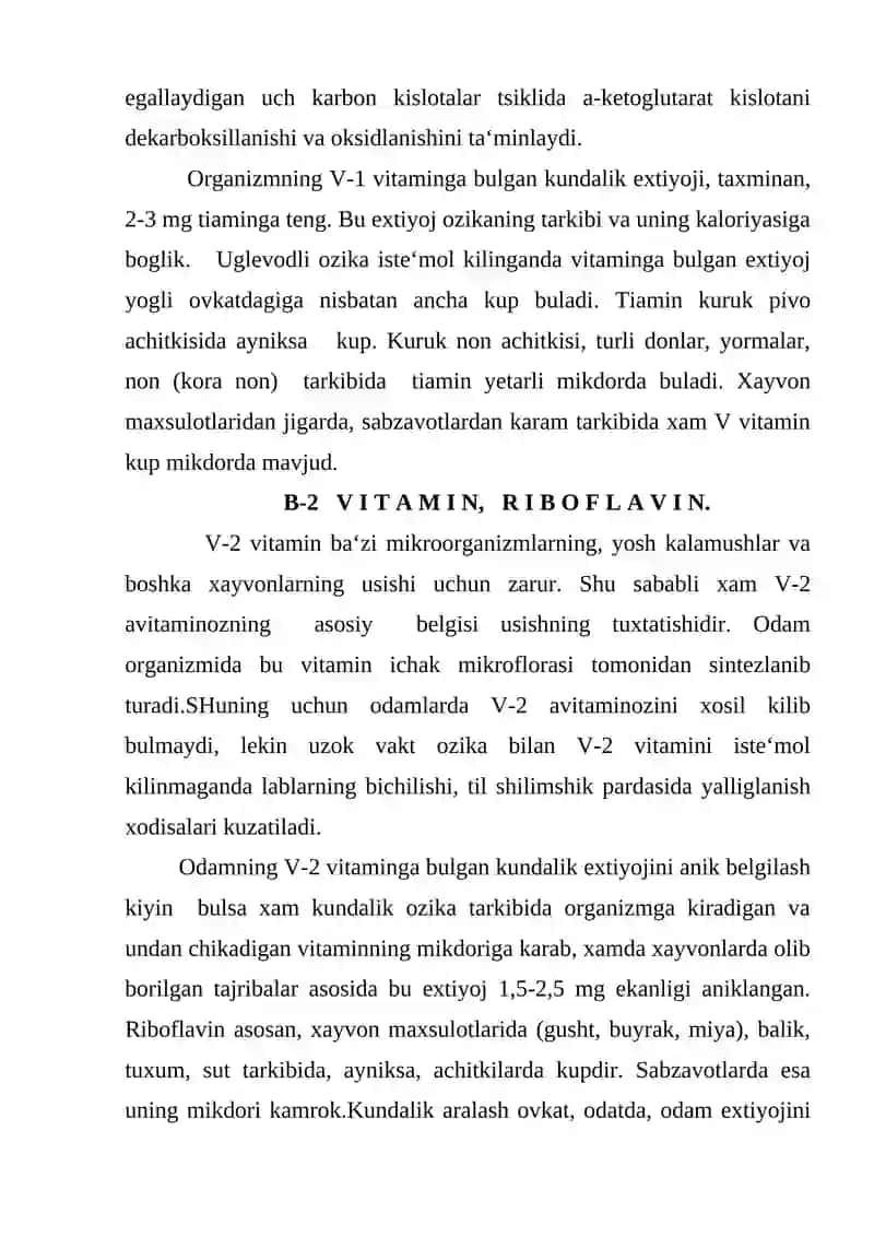 Suvda eriydigan vitaminlar 3