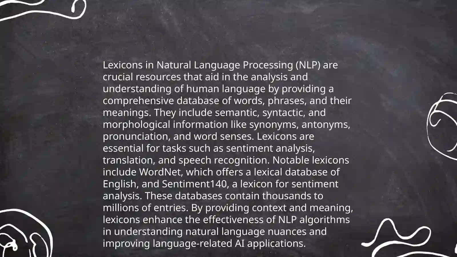 Lexicons in Natural Language Processing (NLP) 3