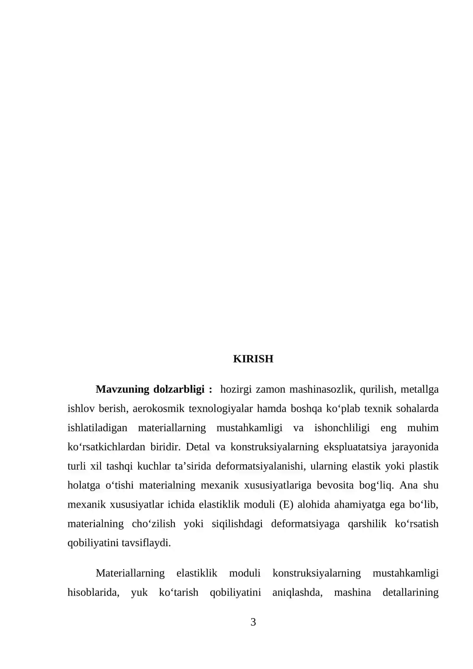 CHO'ZILISH VA SIQILISHDAGI ELASTIKLIK MODULI E NI ANIQLASH 3