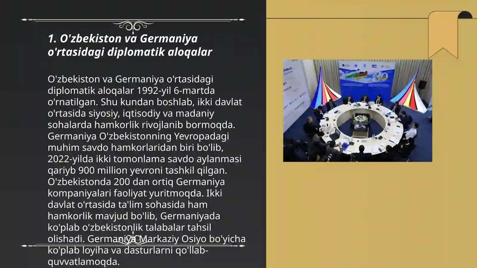 Oʻzbekiston va Germaniya munosabatlari 3