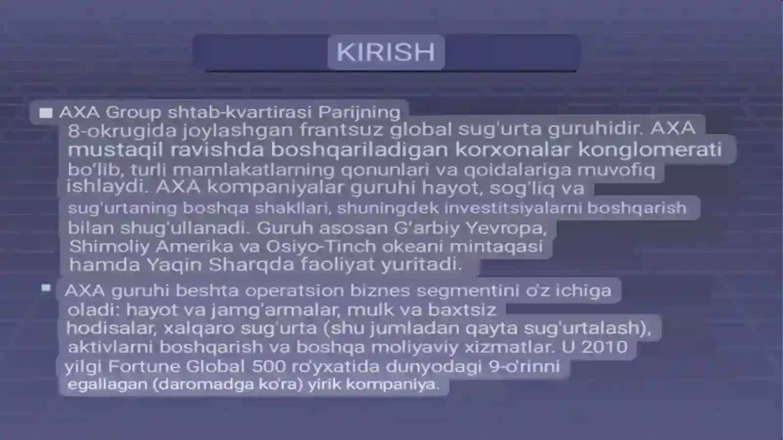 AXA kompaniyasi 3