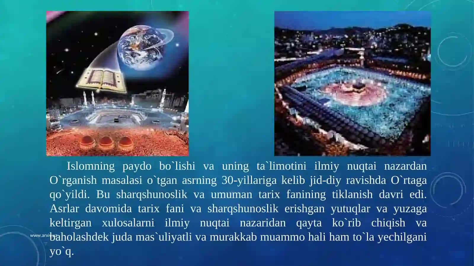 Islom dinini tadqiq etamiz 3