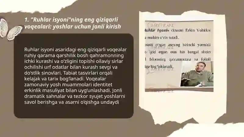 Ruhlar isyoni asar 3