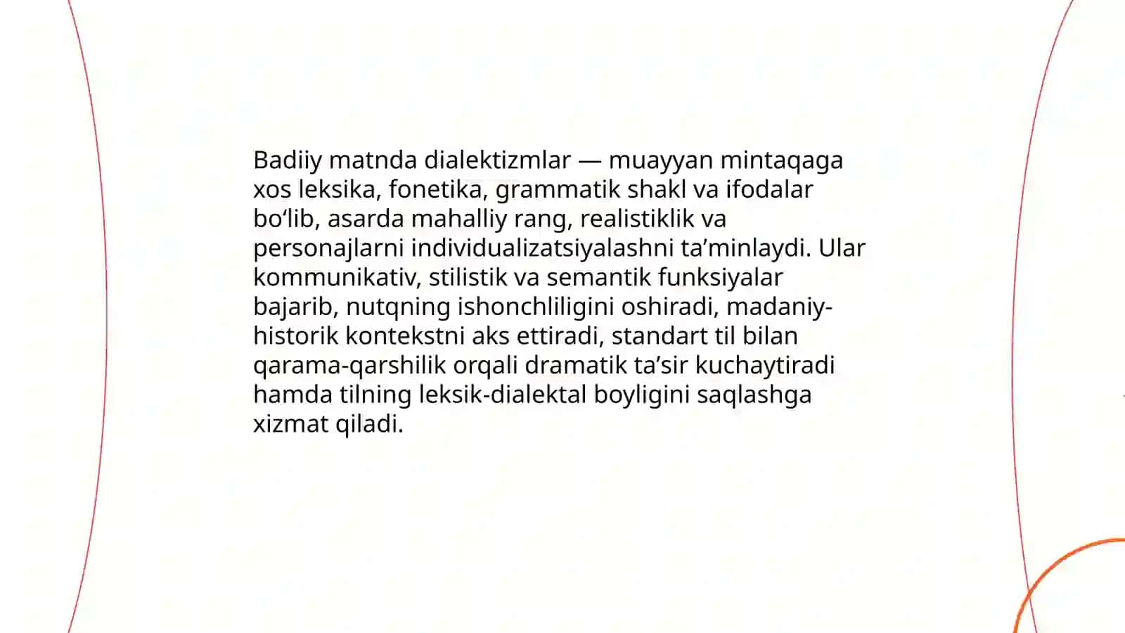 Badiiy matnda dialektizmlar 3
